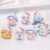 Hello Kitty Cute Cartoon Pink Keychain Resin Bag Charm