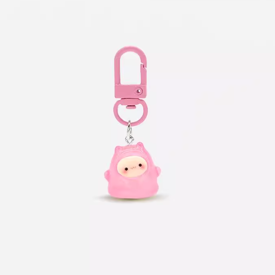 Cute Ghost Mini Keychain Resin Bag Charm