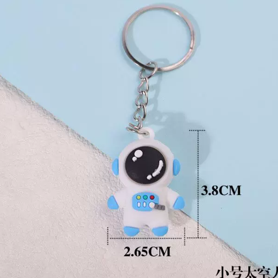 Kawaii Astronaut Bunny Keychain