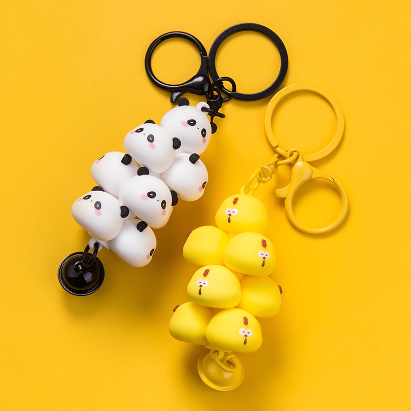 10010001001_1 Animal Party Folding Keychain Toy