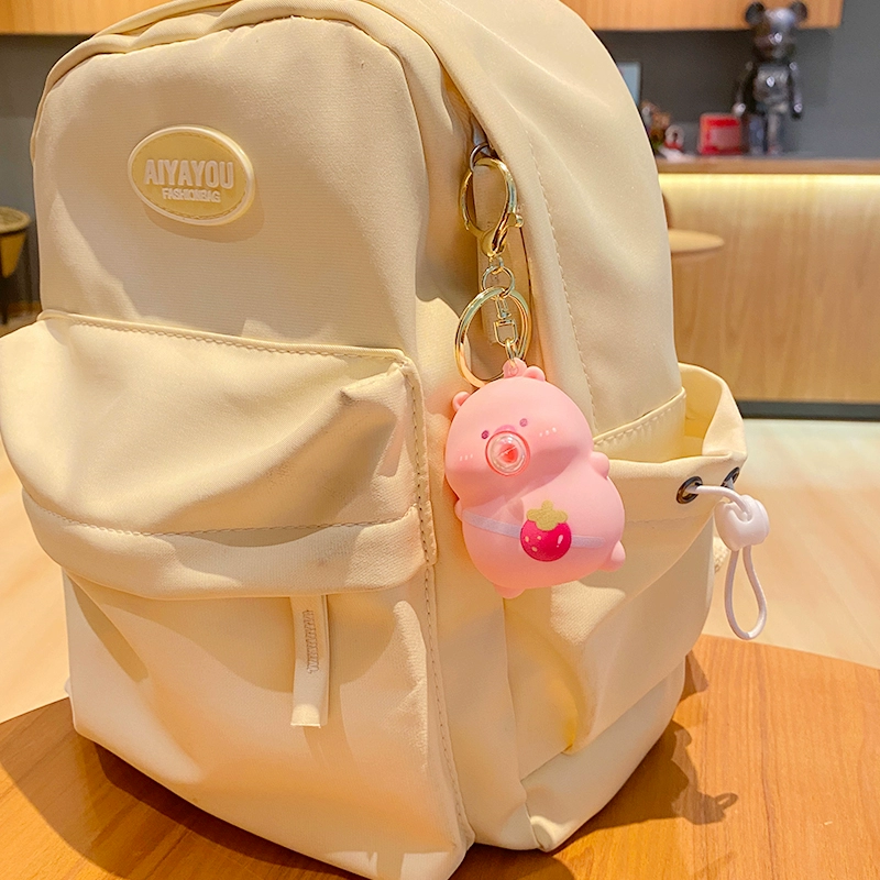 Cartoon Bubble Keychain