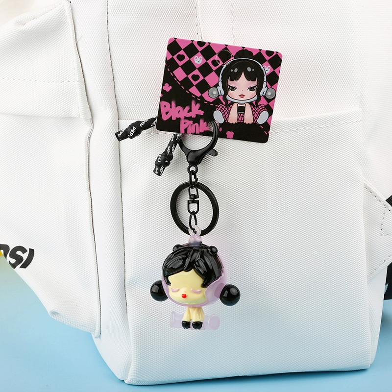 Dream Bubble Girl Keychain