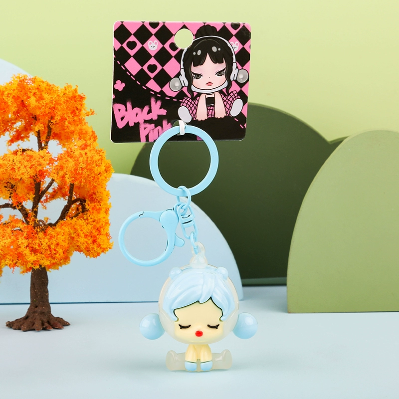 Dream Bubble Girl Keychain