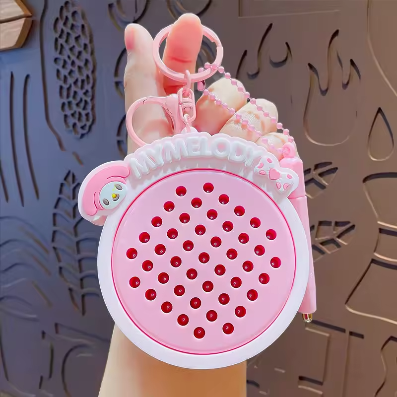 Magnetic Bead Doodle Board Keychain Stress Relief