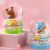 Butter Bear Crystal Ball LED Light Snow Ball