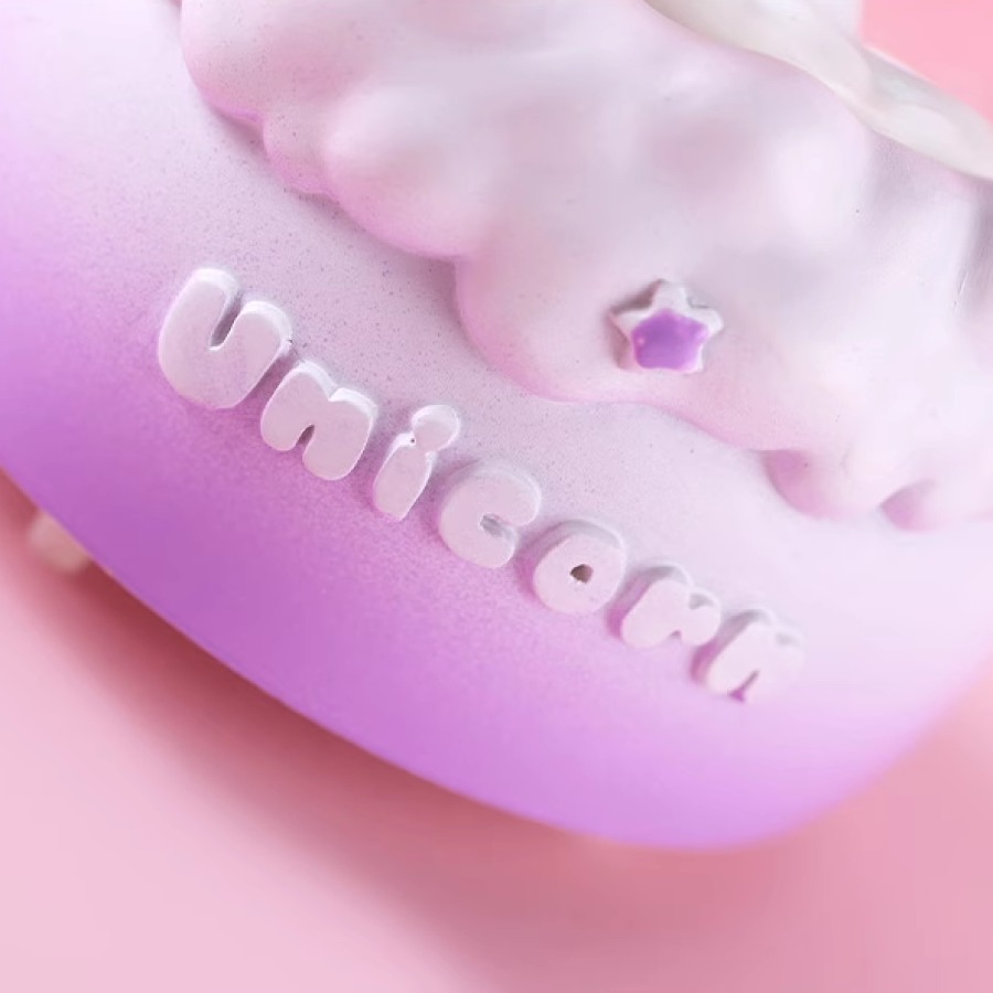 10030000501_4 Unicorn Crystal Ball with LED Light Snowfall Ball