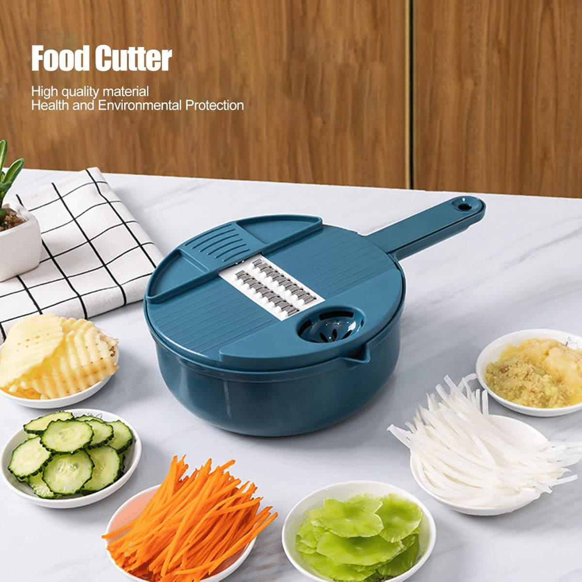 Multi-Function Vegetable Slicer & Shredder