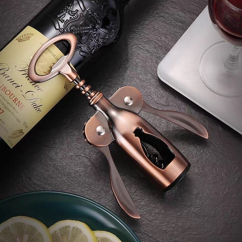 Metal Champagne & Red Wine Opener Professional Bottle Opener