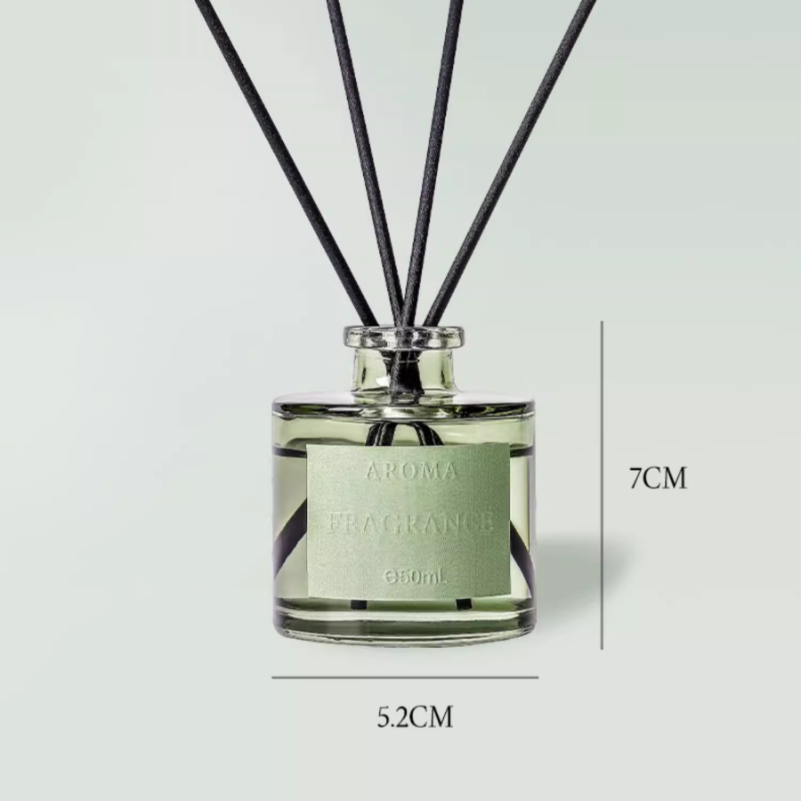 Tea Scent Reed Diffuser 50ml No Fire Aroma for Home Bedroom Bathroom