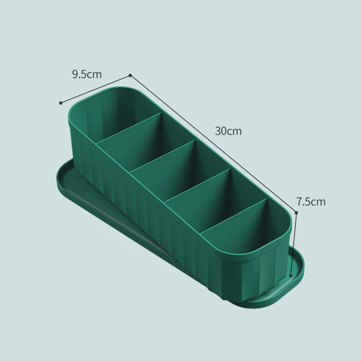 Dorm Room Storage Box – Student Organization Essentials-Green