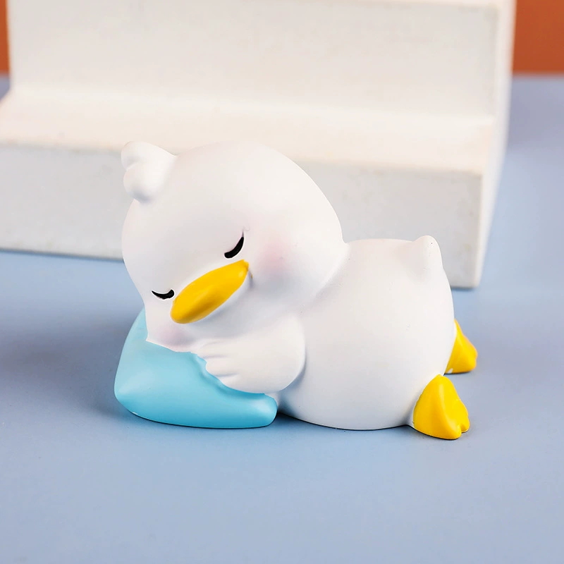 Sleepy Duck White