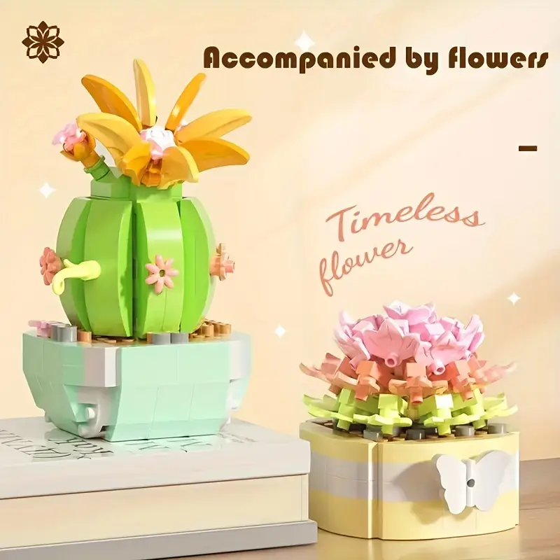 Plant Diary DIY Flower Building Blocks