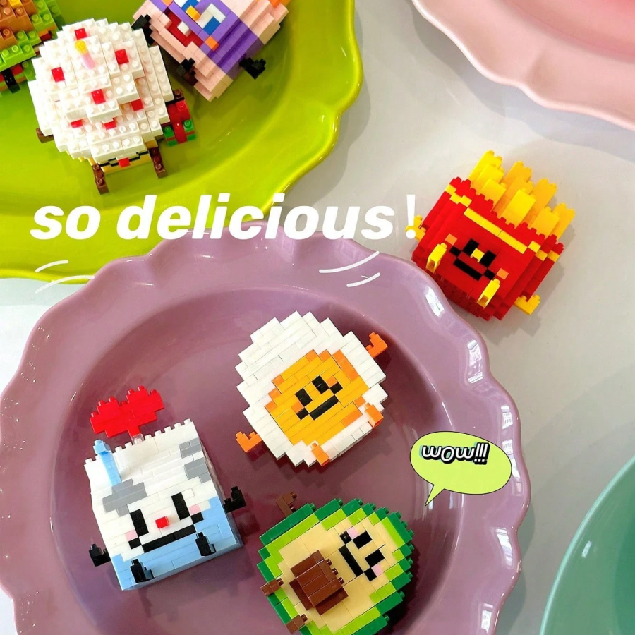 50030000401_3 Happy Food Series Building Blocks