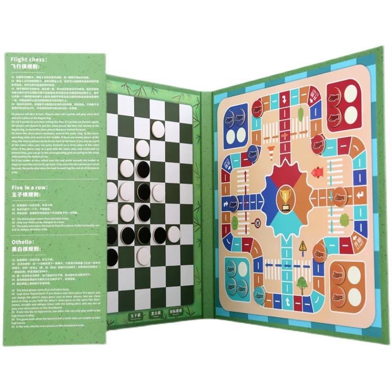 4 in 1 Board Game Chess Set