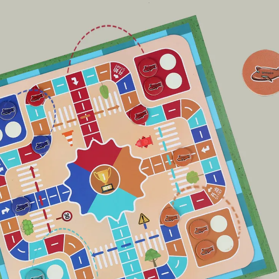 4 in 1 Board Game Chess Set