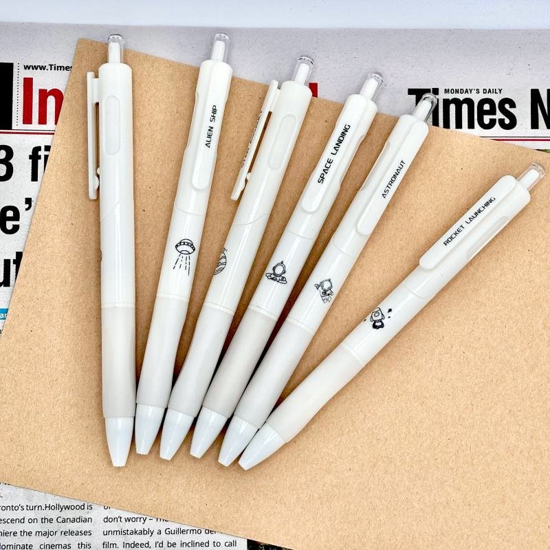 60010000301_1 0.5mm Black Gel Pen Smooth Writing Quick-Dry Ink