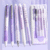 Macaron Colors 0.5mm  Retractable Gel Pen Purple