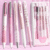 Macaron Colors 0.5mm  Retractable Gel Pen Pink