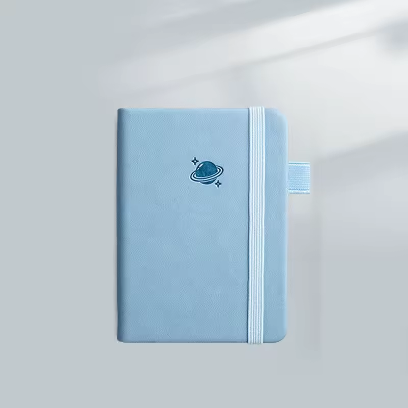 60020000202_1 A6 Jelly Color Mini PU Leather Lined Page Notebook