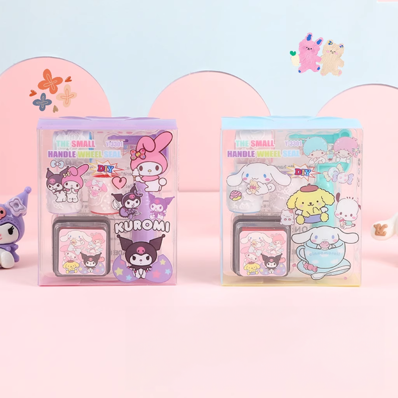 Kawaii Sanrio Roller Stamp Set
