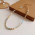 Colorful Summer Natural Stone Beaded Necklace