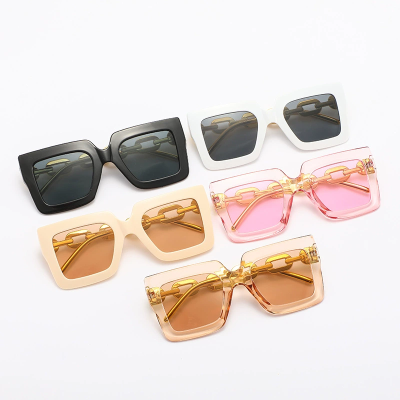 New Y2K Golden Frame Sunglasses UV Protection