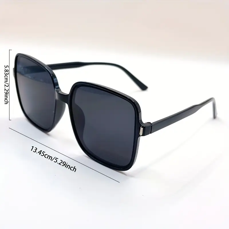 Retro Fashion Square Gradient Lenses Sunglasses