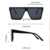 Retro Oversized Square Sunglasses UV400