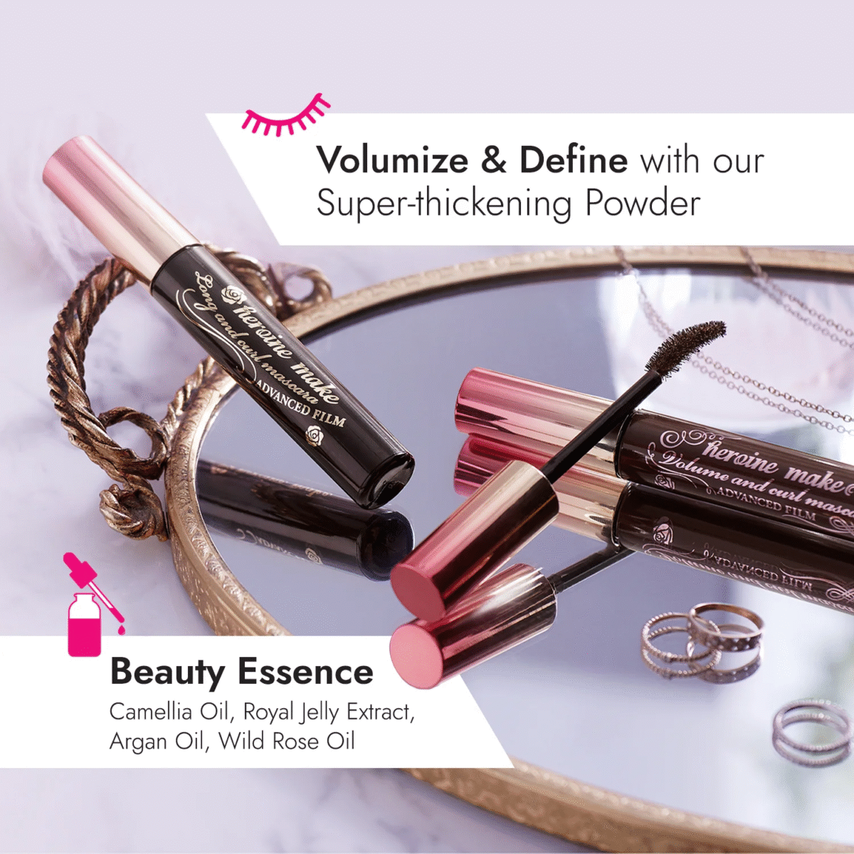 KissMe Heroine Make Volume / Long & Curl Mascara Advanced Film