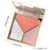 MINSHZEE 3-in-1 Highlighter & Contour Palette