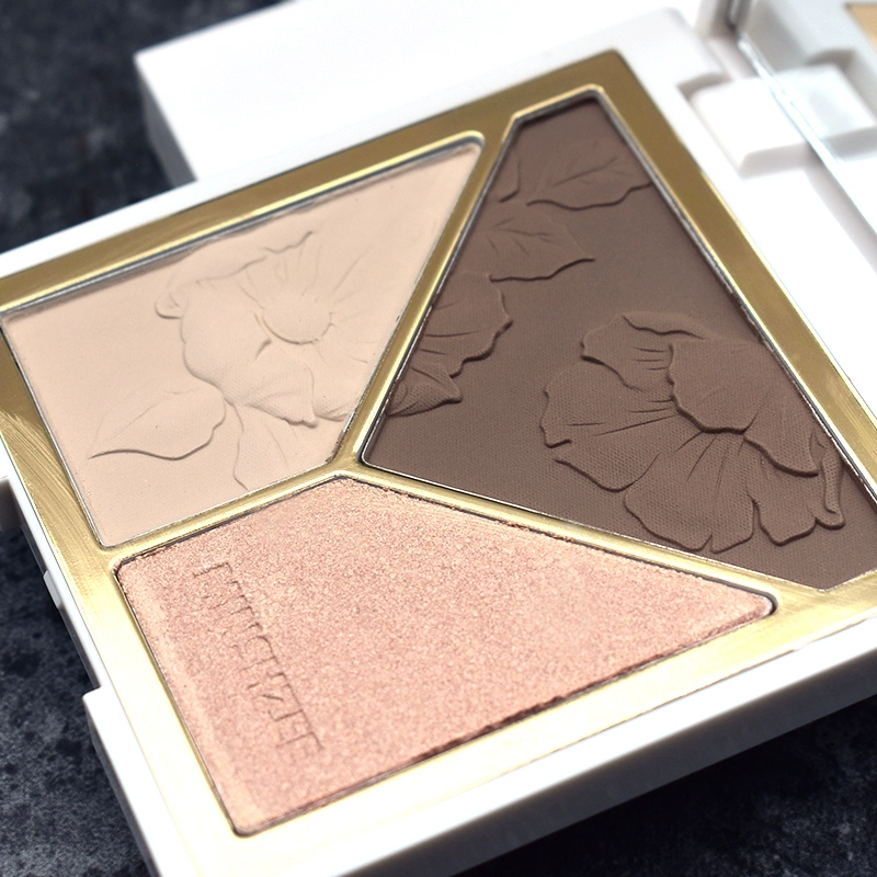 MINSHZEE 3-in-1 Highlighter & Contour Palette