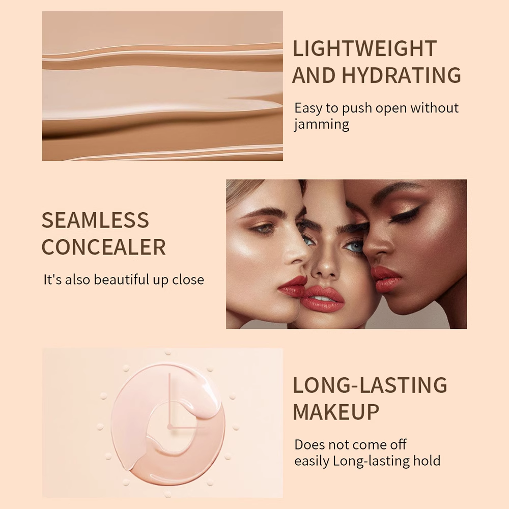 JulyStar 10 Colors Waterproof Long-Lasting Oil-Control Soft Matte Liquid  Foundation