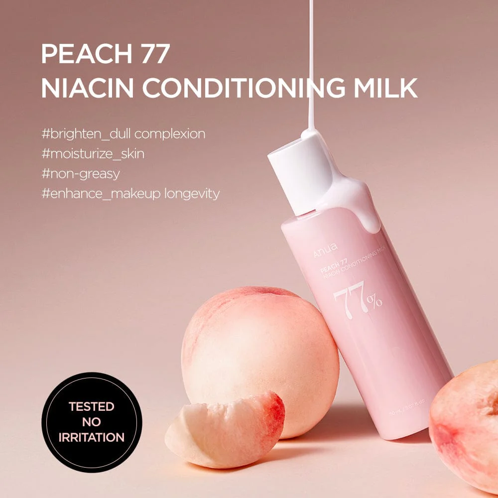 Anua Peach 77 Niacin Conditioning Milk