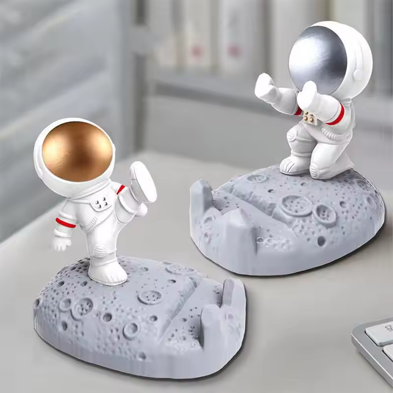 Astronaut Cell Phone Holder Creative Desk Stand