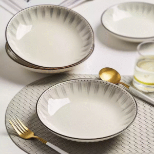 20020001401_2-1.png Japanese Style Ceramic Bowl Set Porcelain Dinnerware 4-piece