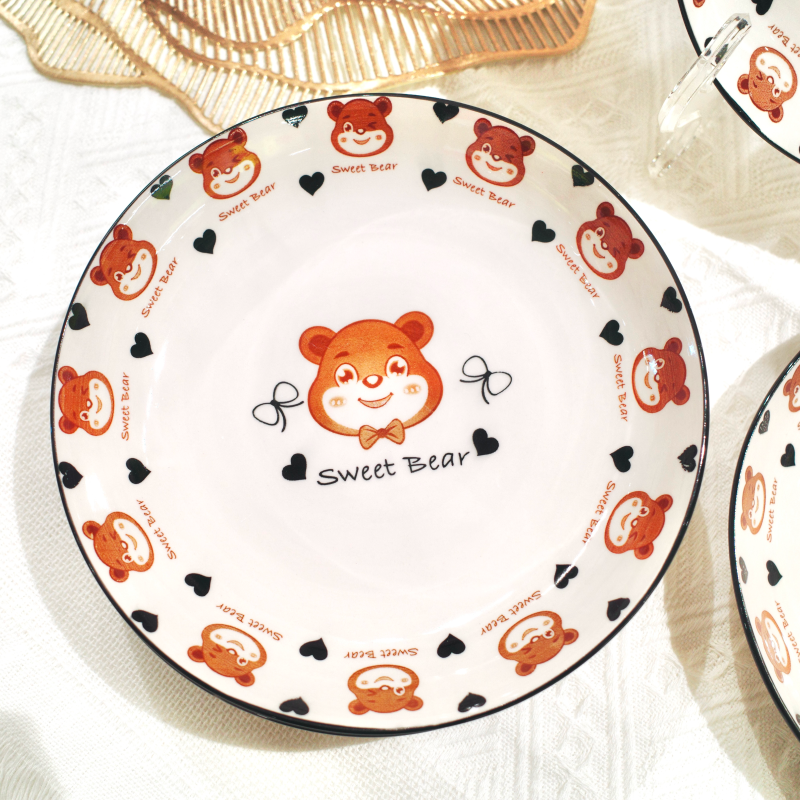 Cute Bear Plate