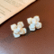 70040001401_1-1.png Elegant White Camellia Flower Stud Earrings 925 Silver Post