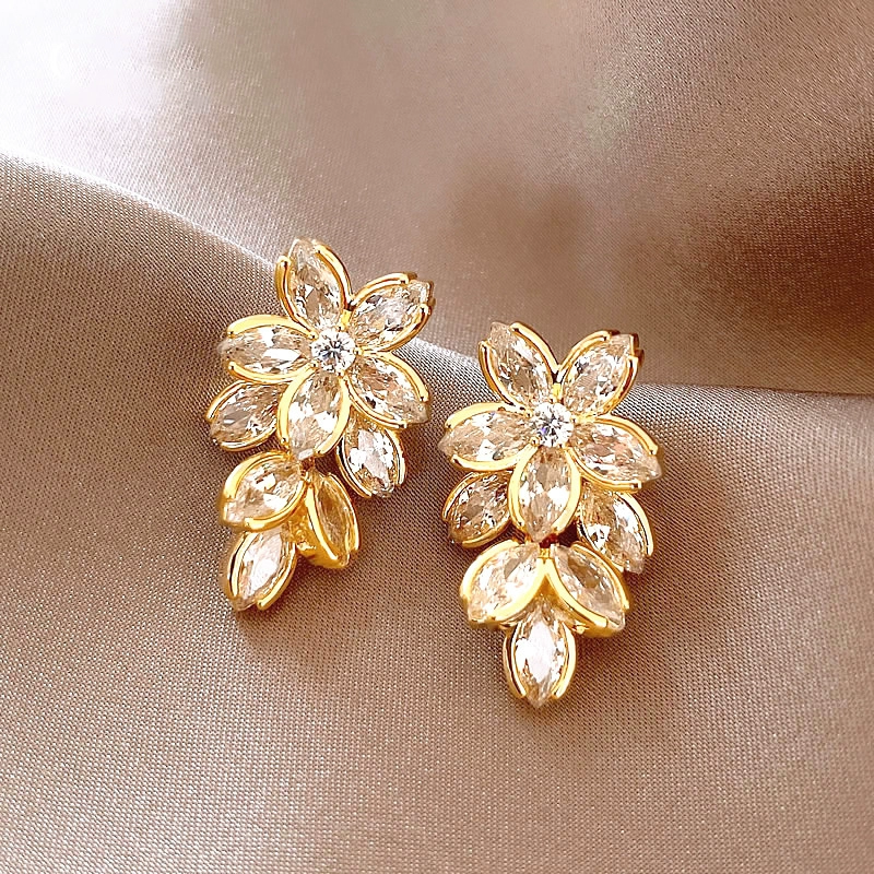 Cherry Blossom Dangle Earrings
