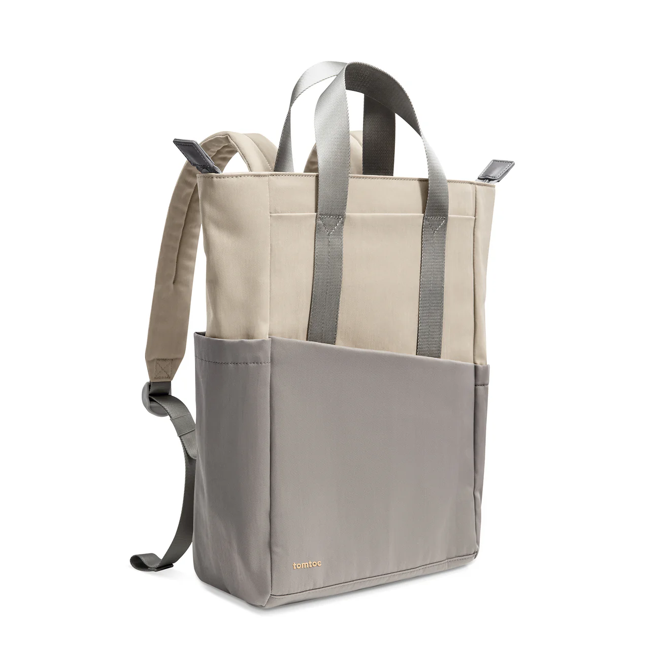 tomtoc Slash T63 Backpack 12L Laptop & Travel Bag - Moon Grey - Image 2