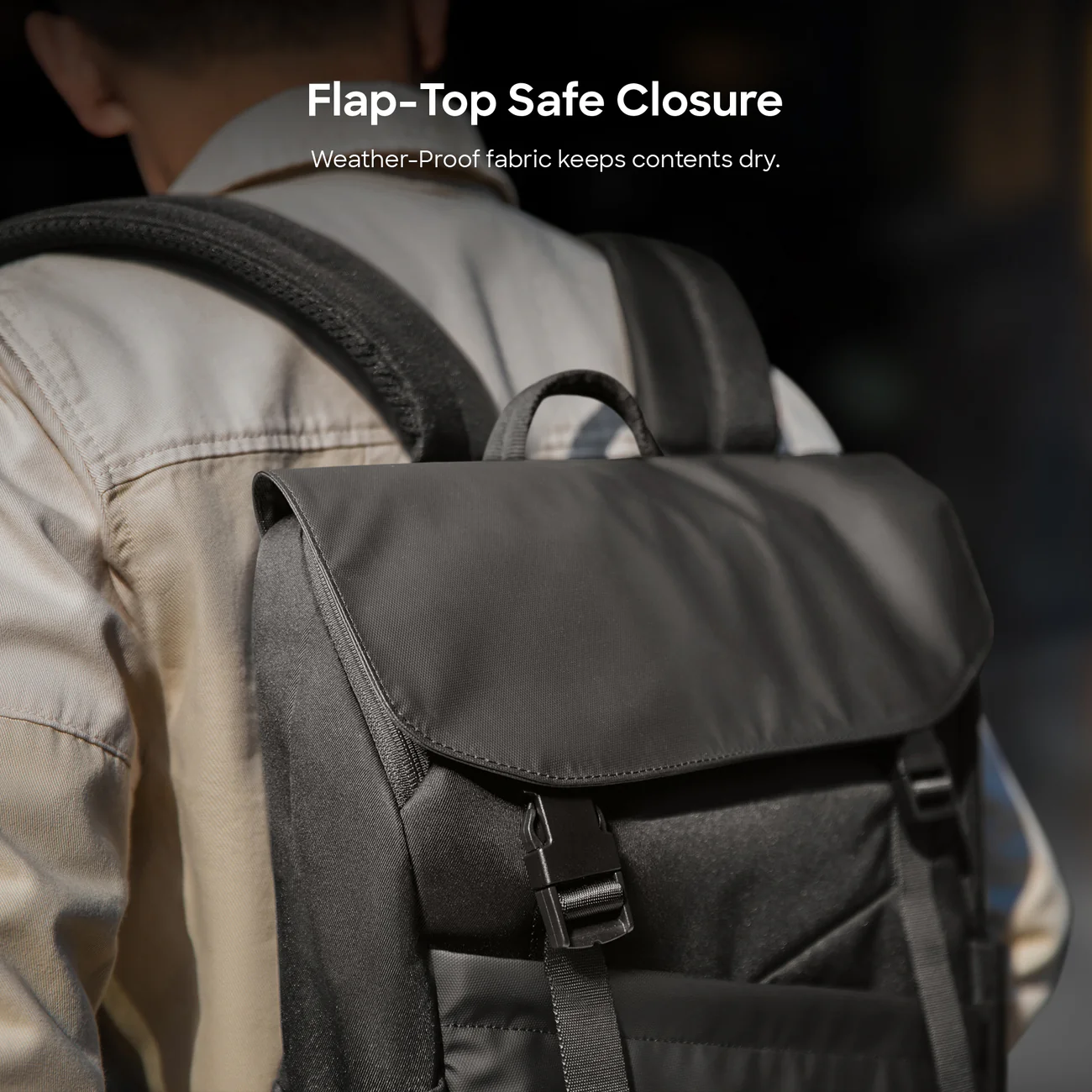 tomtoc Slash T64 Backpack 18L Laptop & Travel Bag - Meteorite - Image 5