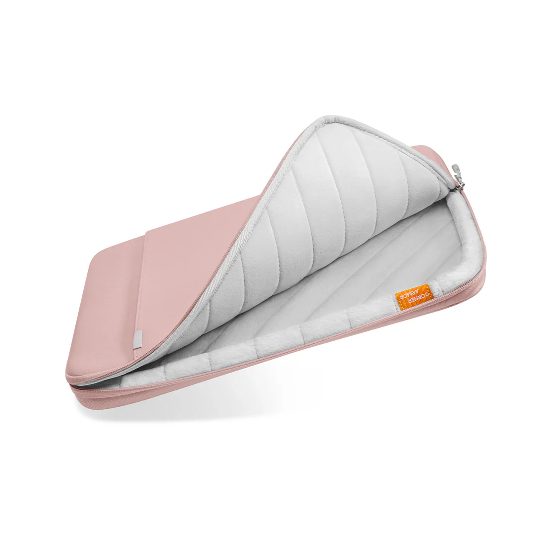 tomtoc Defender A13 14-inch Laptop Sleeve for MacBook Pro - Pink - Image 5
