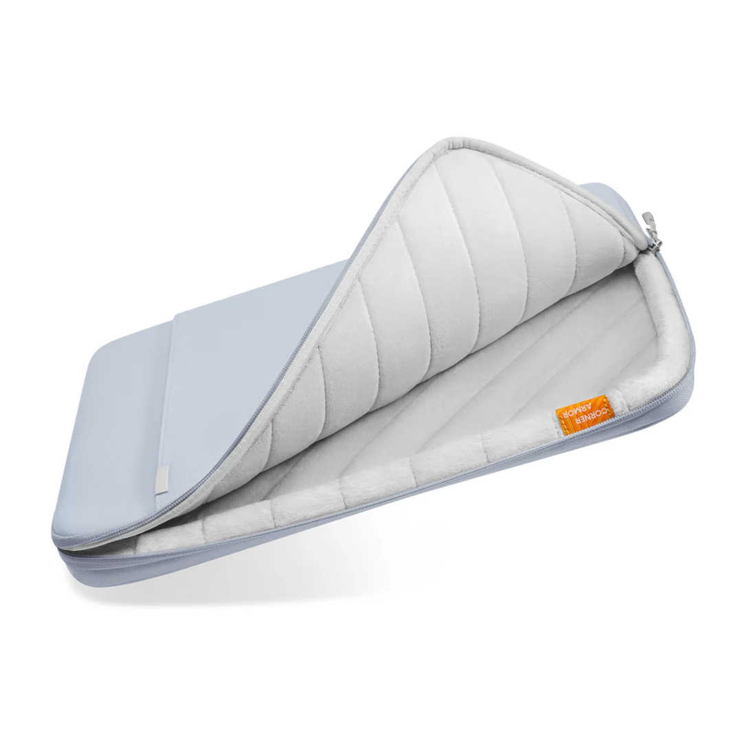 tomtoc Defender A13 13-inch Laptop Sleeve for MacBook Pro - Mist Blue - Image 5