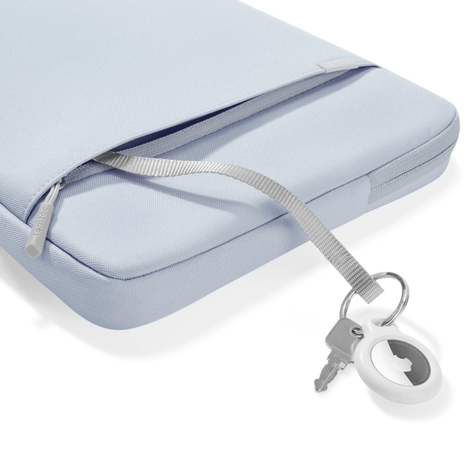 tomtoc Defender A13 13-inch Laptop Sleeve for MacBook Pro - Mist Blue - Image 7
