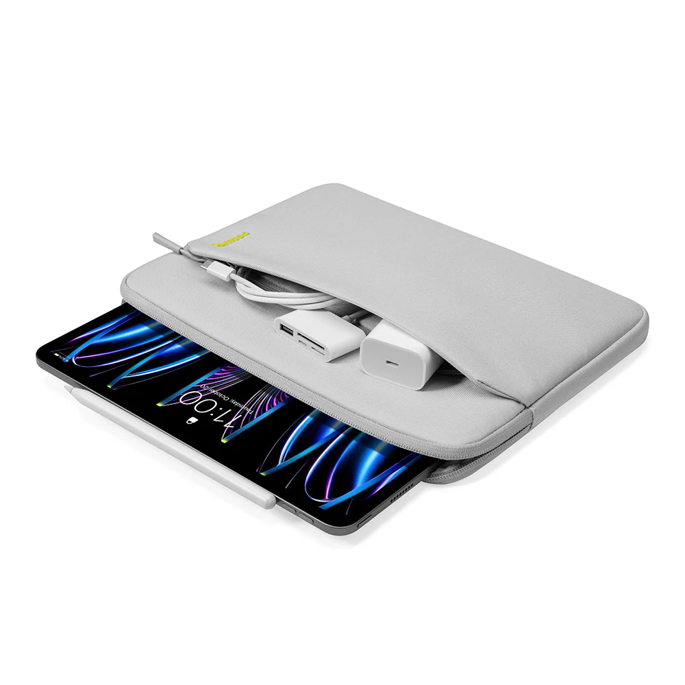 tomtoc Light B18 11-inch iPad Sleeve - Gray - Image 4