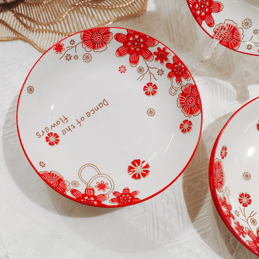 Ditsy Floral Deep Plate