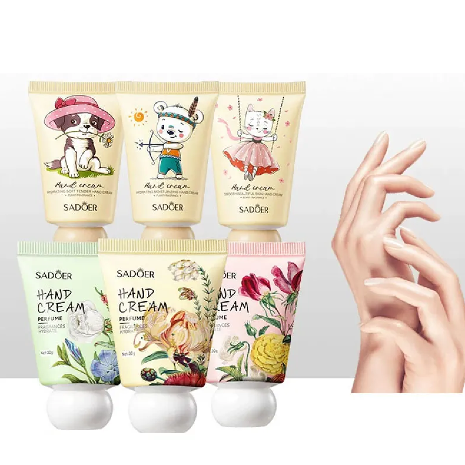 Floral Moisturizing Hand Cream