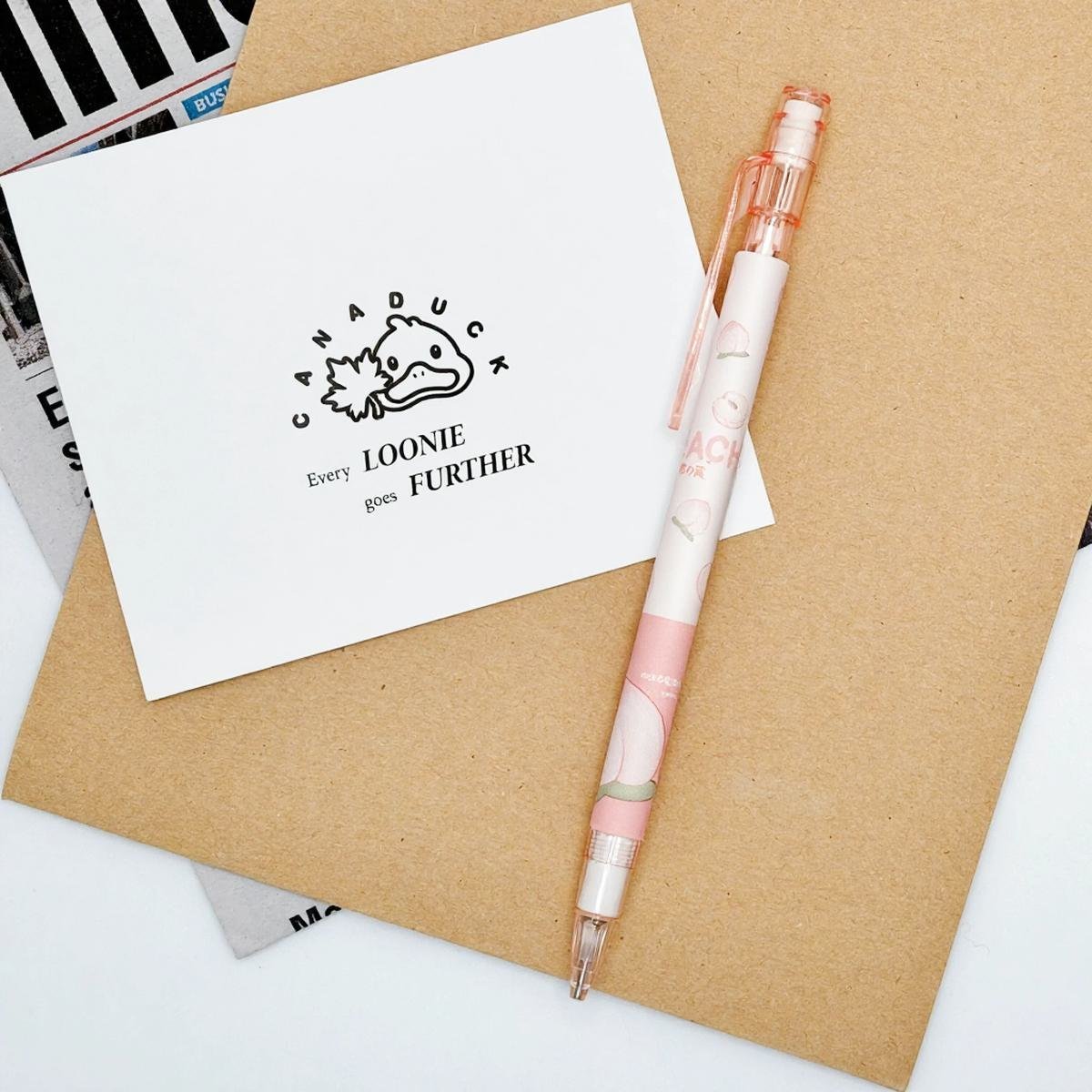 Sweet Peach 0.5mm Mechanical Pencil