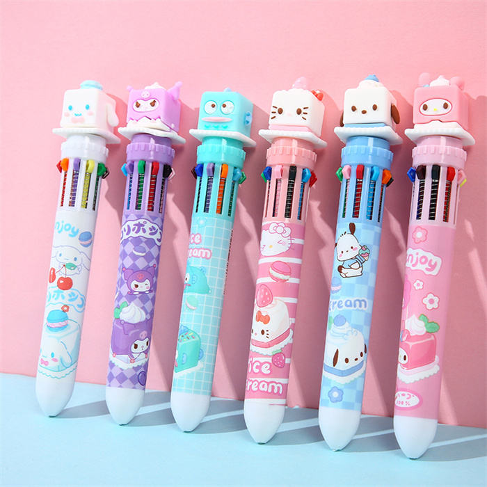 10-Color Ballpoint Pen