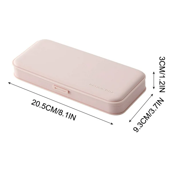 Minimalist Macaron Frosted Pencil Box