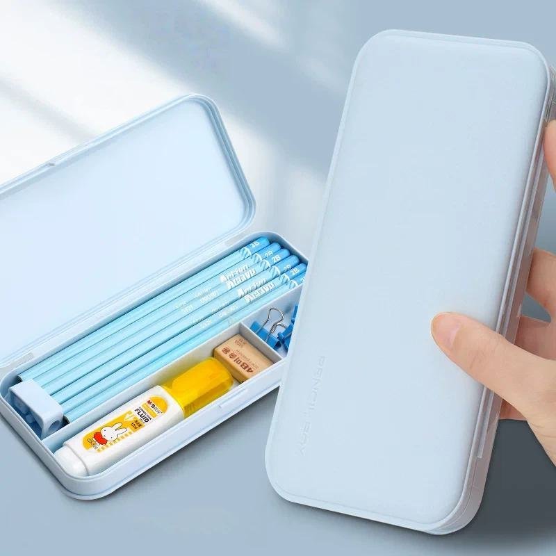 Minimalist Macaron Frosted Pencil Box